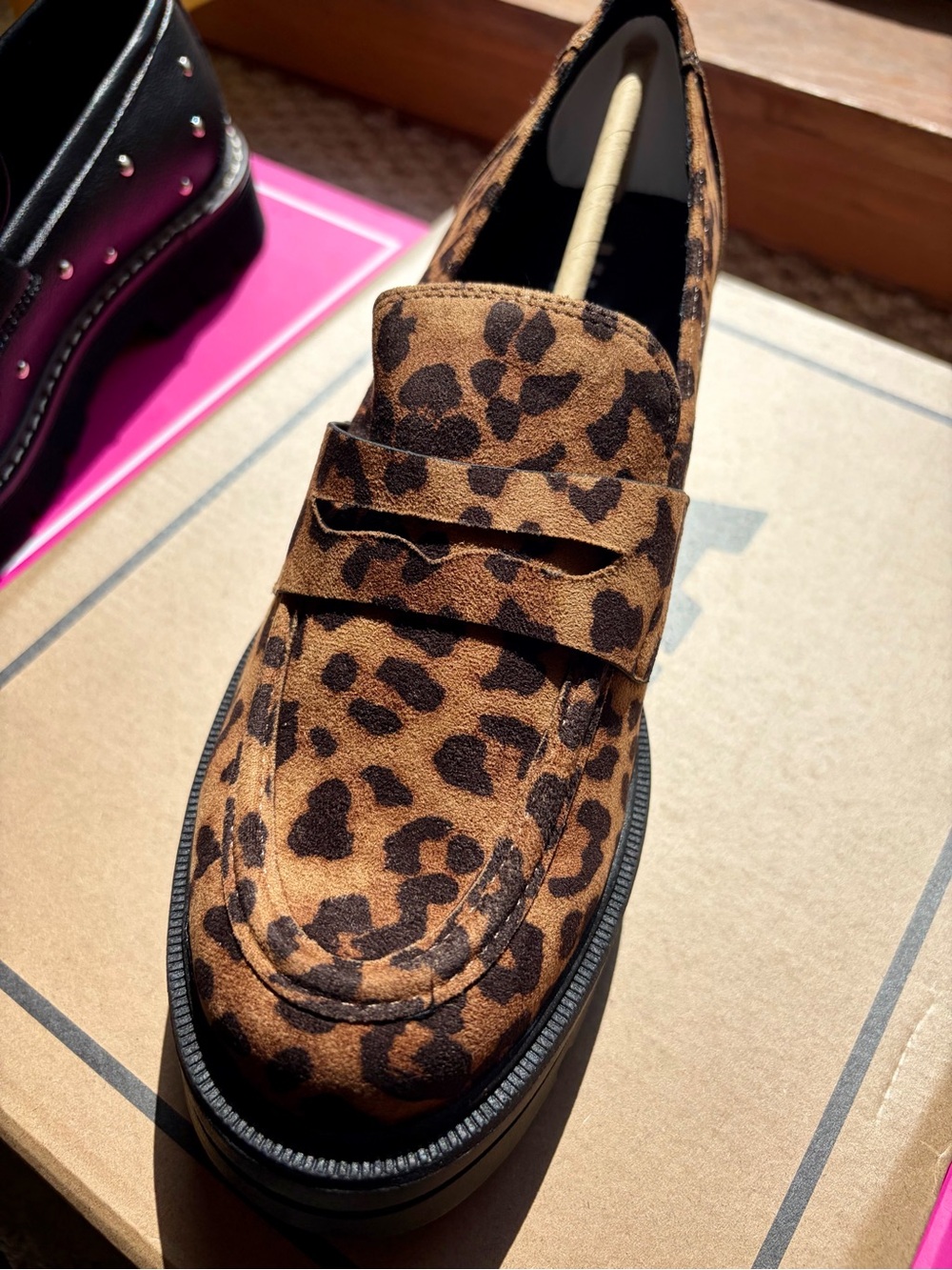 CORKY’S 🛍️ Leopard Print Loafer - Women's Flats & Loafers cushioned
